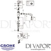 Grohe Eurosmart Single-Lever Kitchen Sink Mixer Tap Spares